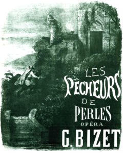 Première-affiche van Les pêcheurs de perles