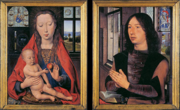 Hans Memling - Tweeluik van Maarten van Nieuwenhove (1489)