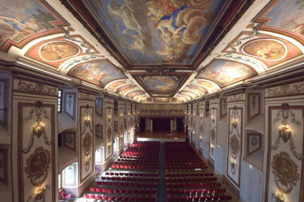 Haydnsaal in slot Esterházy in Eisenstadt foto Rudolf Strutz)
