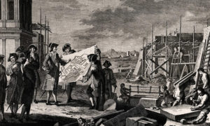 Anoniem, Peter de Grote bouwt aan St Petersburg: de Peter en Paul burcht