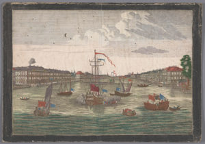 Anoniem, Gezicht op de Neva in Sint-Petersburg, Rijksmuseum, Amsterdam