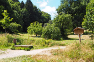 Brahms-Brunnen, nabij Baden-Baden