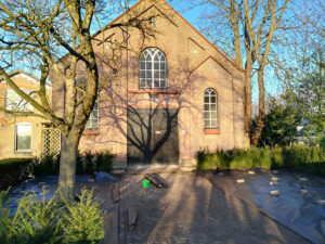 Kerkplein MUSICO-kerkje, januari 2022