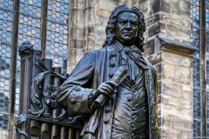 Bach voor de Thomaskirche, Leipzig