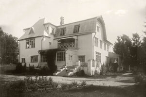Het grote huis op landgoed 'Polenovo'