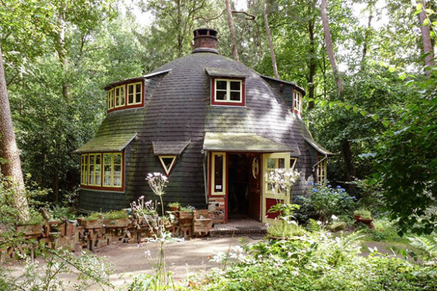Käseglocke in Worpswede, ontwerpen door Bruno Taut (1921)