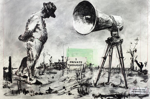 2 private thoughts (William Kentridge)
