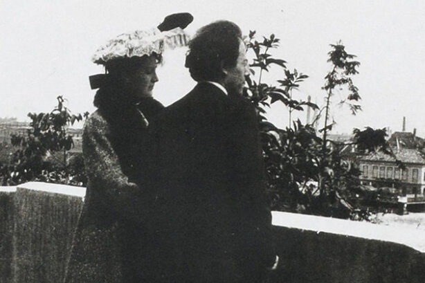Alma en Gustav Mahler in Basel, 1903