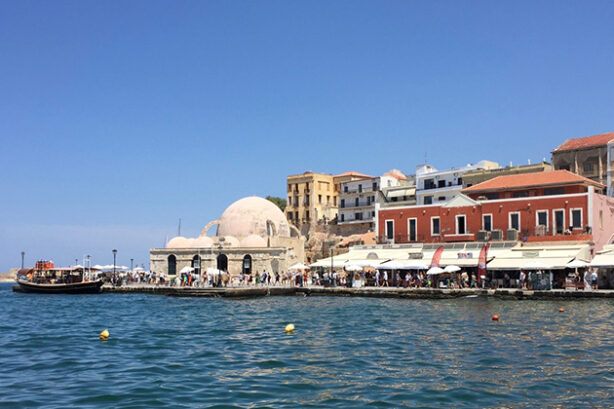 Baai van Chania, Kreta (foto Joost van der Meent)