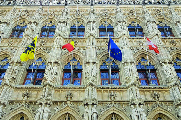 Stadhuis van Leuven - detail